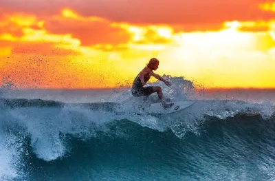 Surf à la passe